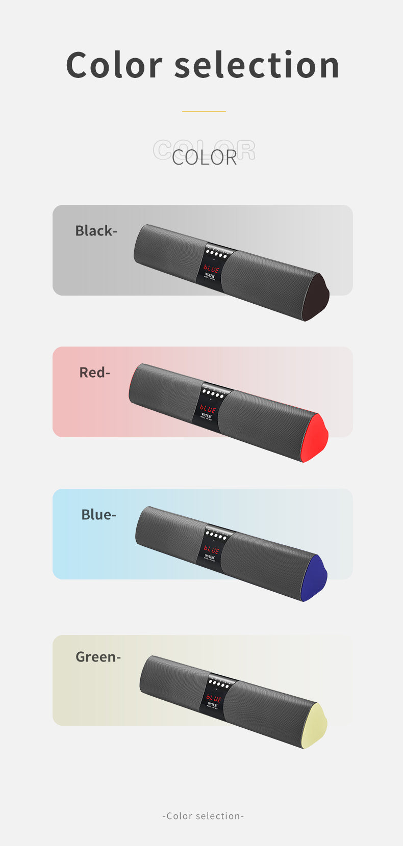 WSTER Ws-1822 Bluetooth Portable speaker | Sleek design | long battery life | amazing speaker with Mic |