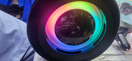 WSTER JC-810 Bluetooth wireless portable speakers | XTRA bass soundwave speakers | 20w *2 modules | RGB Lighting | Bluetooth | 8000MaH battery for longer operational usage