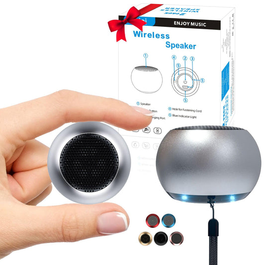 Mini Portable Bluetooth speaker 26mm | Handy and packet Friendly | with Bluetooth and TF card support | long battery backup and sound quality | Bluetooth wireless speaker system
