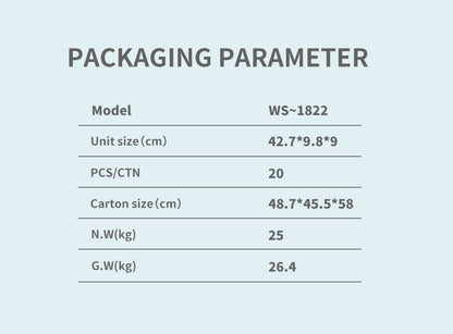 WSTER Ws-1822 Bluetooth Portable speaker | Sleek design | long battery life | amazing speaker with Mic |