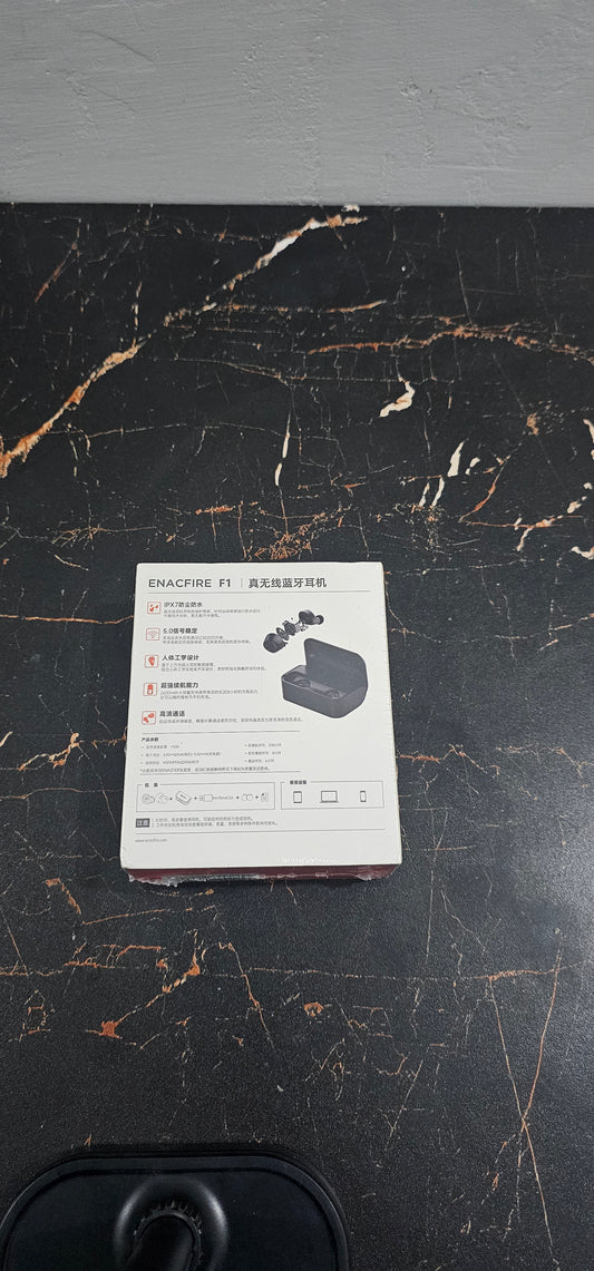 Enacfire F1 | IPX8 waterproof rating and a comfortable stable fit | budget friendly | extreme battery life | reliable product | quick connectivity | supreme quality product.