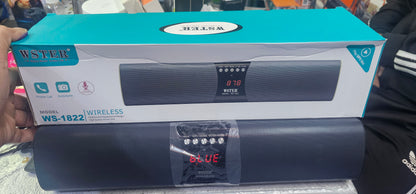 WSTER Ws-1822 Bluetooth Portable speaker | Sleek design | long battery life | amazing speaker with Mic |