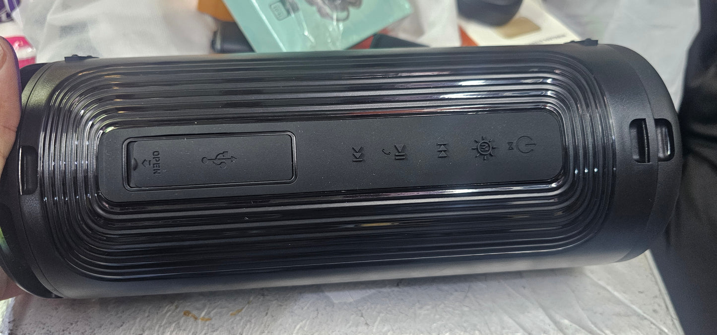 WSTER JC-810 Bluetooth wireless portable speakers | XTRA bass soundwave speakers | 20w *2 modules | RGB Lighting | Bluetooth | 8000MaH battery for longer operational usage