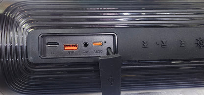 WSTER JC-810 Bluetooth wireless portable speakers | XTRA bass soundwave speakers | 20w *2 modules | RGB Lighting | Bluetooth | 8000MaH battery for longer operational usage