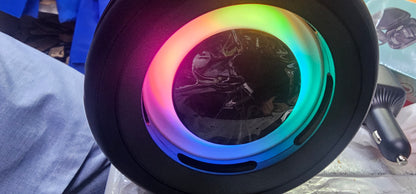 WSTER JC-810 Bluetooth wireless portable speakers | XTRA bass soundwave speakers | 20w *2 modules | RGB Lighting | Bluetooth | 8000MaH battery for longer operational usage