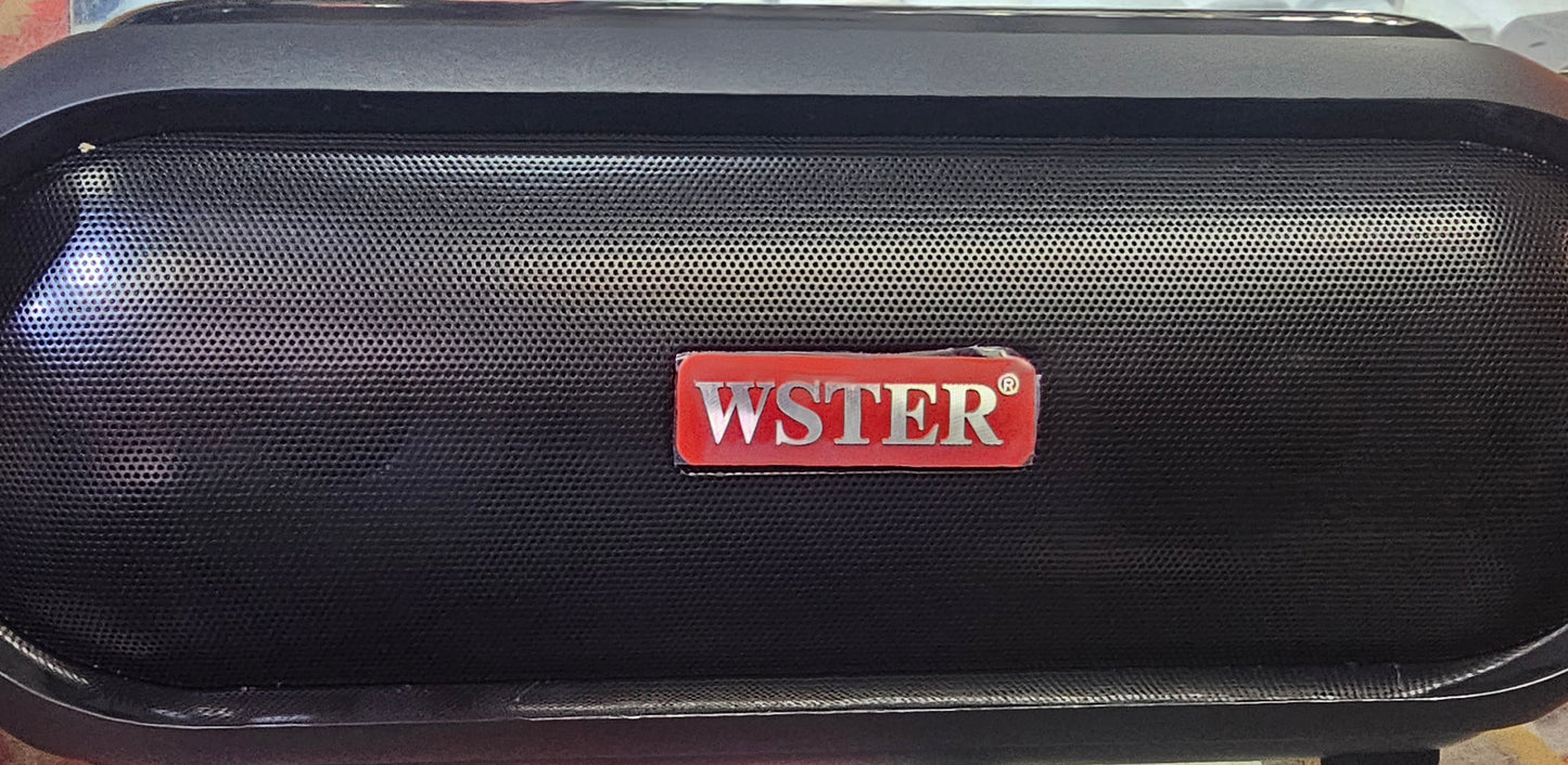 WSTER JC-830 Portable Speaker | amazing design with impressive bass sound | Asthetic Speakers | Travel friendly | long lasting battery for smooth Operations