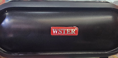 WSTER JC-830 Portable Speaker | amazing design with impressive bass sound | Asthetic Speakers | Travel friendly | long lasting battery for smooth Operations