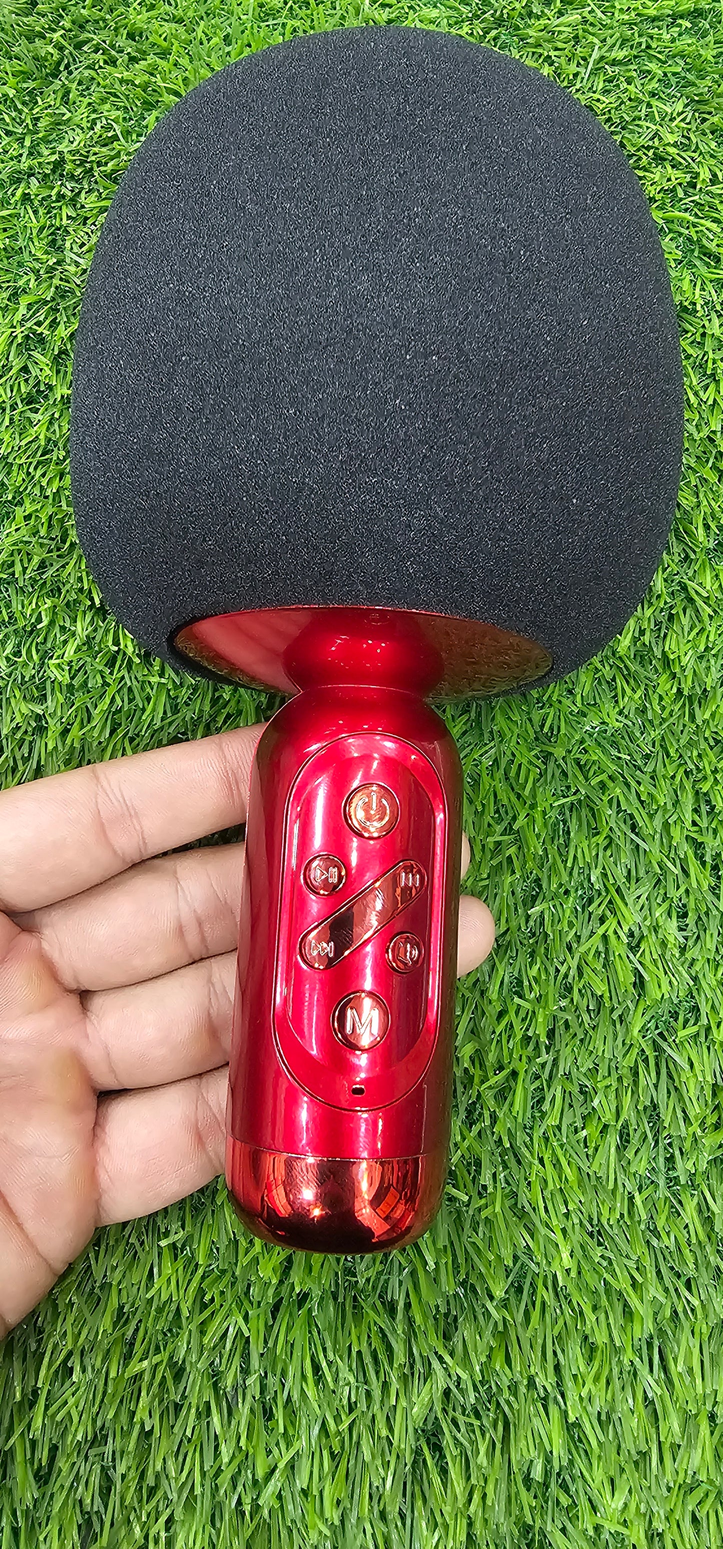 Pro Series All-in-One Microphone and Speaker Unit | Elite Wireless Vocal Mic with Integrated Speaker Output | Karaoke Mic with Built-In Speaker