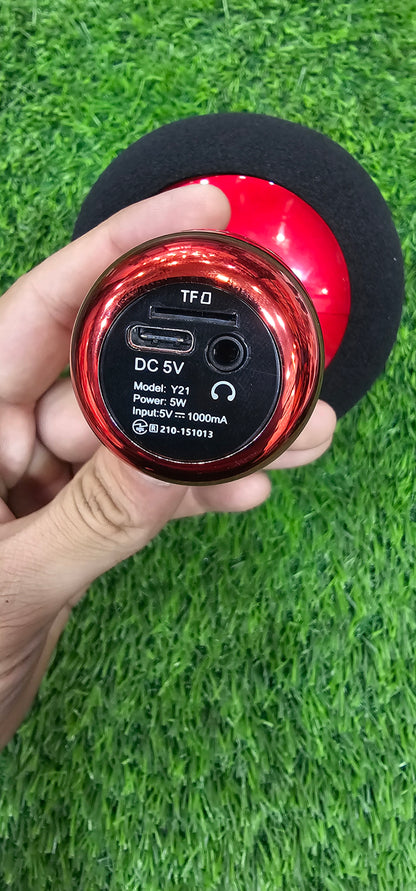 Pro Series All-in-One Microphone and Speaker Unit | Elite Wireless Vocal Mic with Integrated Speaker Output | Karaoke Mic with Built-In Speaker