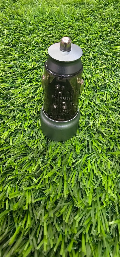 Elite Edge 2-port car charger | 35w max output | car accessories | can be used for iphone and samsungs | Type c and type A port | Go-to charger for car