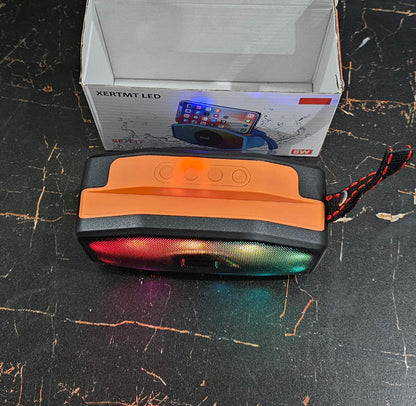 XERTMT SE-T17 Portable Wireless Mini Speakers Sound Activated Louder with FM Radio and Support TF/USB Functions Loud Blue Tooth Speaker