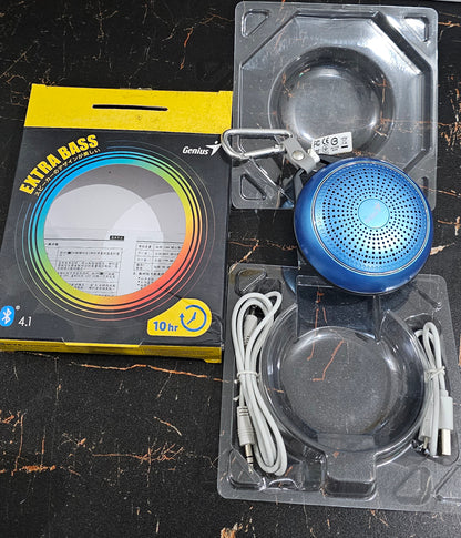 Genius SP-906 BT | Portable bluetooth speaker | Bluetooth , TF card, Genius SP-906BT BLUE Outdoor Portable Bluetooth Speake SP906BT Outdoor Portable Bluetooth Speaker Multiple color options