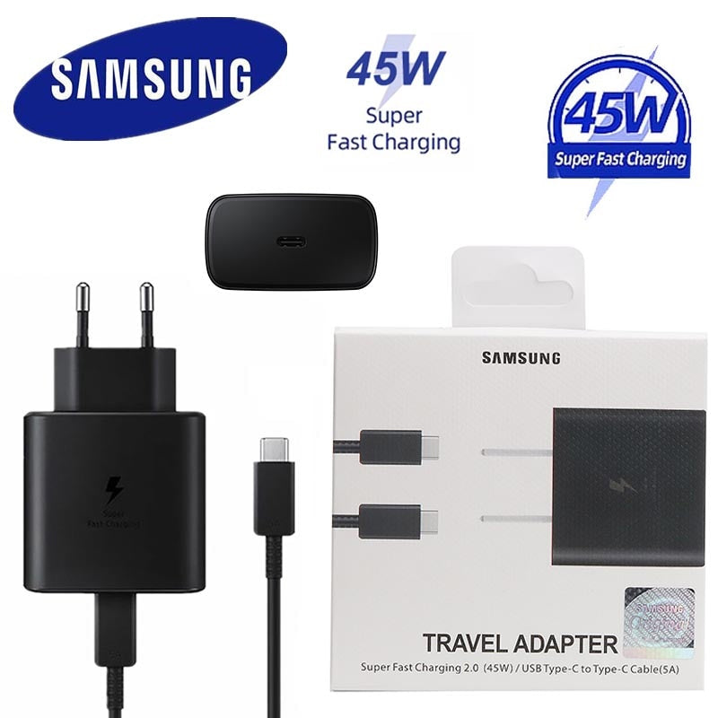 samsung original 45w charger | Box pulled | Original samsung accessories | Samsung 45W Super Fast Charger |